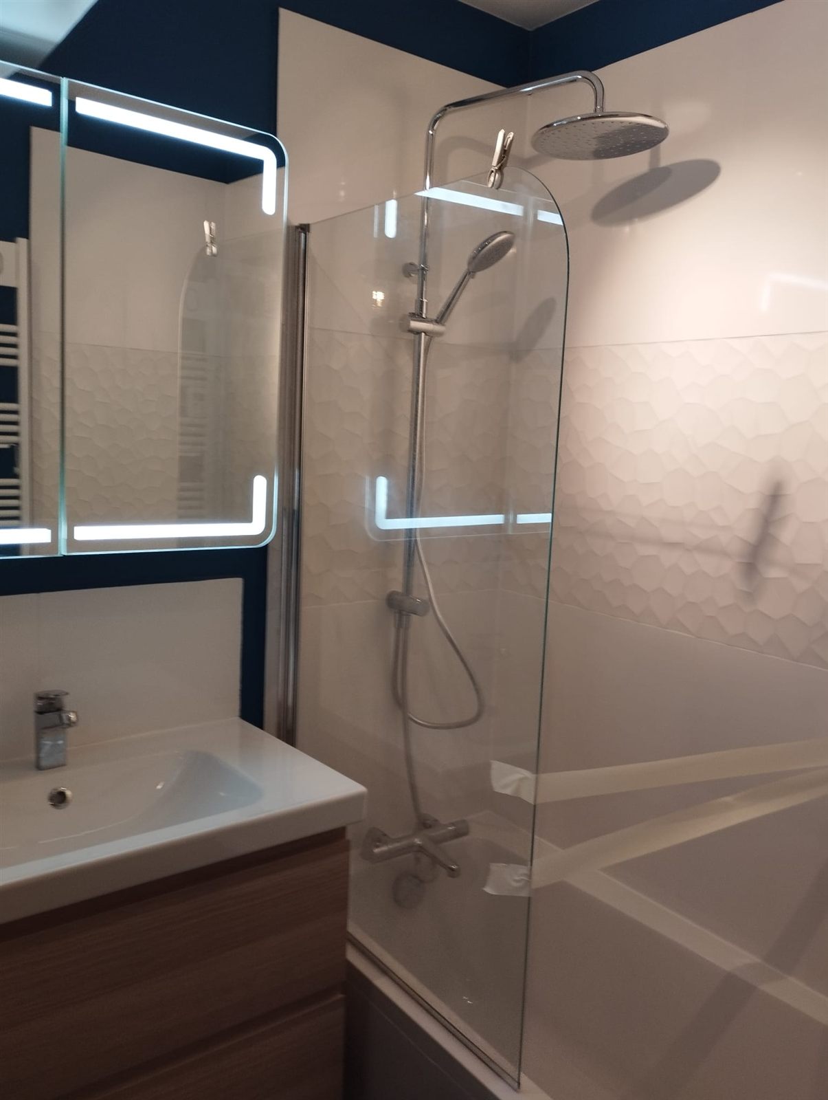 Détail robinetterie salle de bain